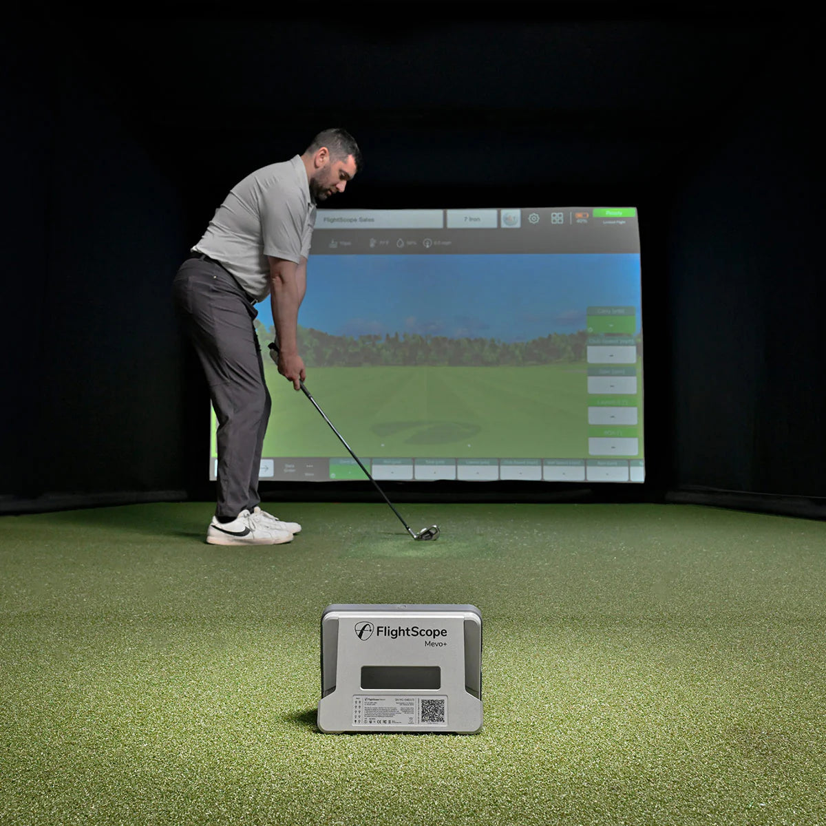 FlightScope Mevo+ Golf Launch Monitor - 2024 Grey Edition