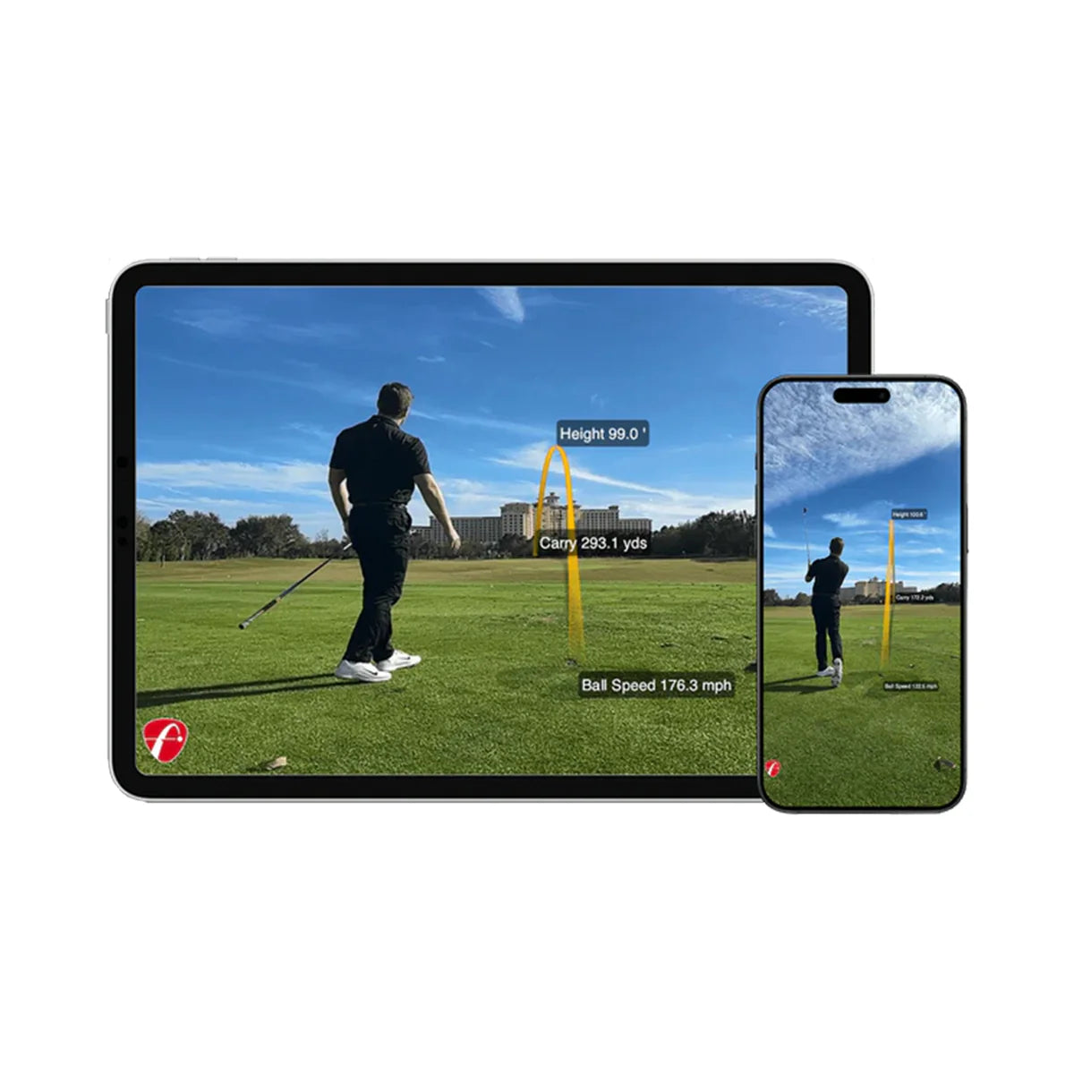 FlightScope Mevo+ Golf Launch Monitor - 2024 Grey Edition